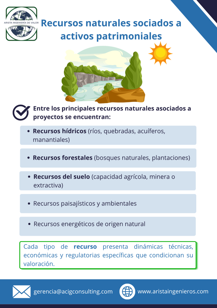 Los recursos naturales son elementos provistos por la naturaleza que pueden ser aprovechados directa o indirectamente por el ser humano con fines productivos, económicos o ambientales, siempre bajo determinadas condiciones técnicas y normativas.